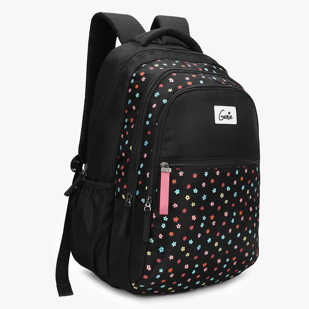 Buy Stylish Fancy Polyester Solid 24 Ltr Trendy School Bag - College  Backpack With Rain Cover Online In India At Discounted Prices